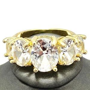 7.50 ctw White Sapphire Ring